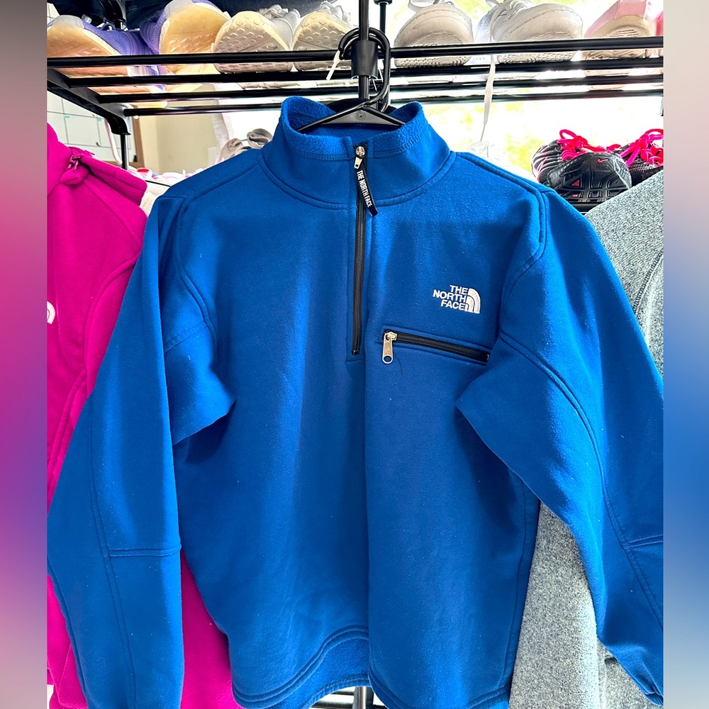 The North Face Blue Fleece jacket
